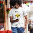Be The Reason Someone Smiles Today Unisex White T-shirt