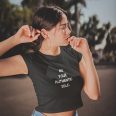 Womens Organic Crop Top