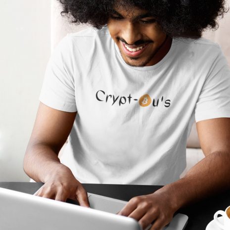 Crypt-ou's Unisex White T-shirt Crypt-ou's Unisex White T-shirt