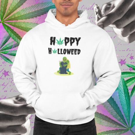 Happy-Halloweed-Zombie Unisex Hoodie