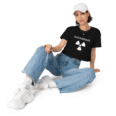 Hazardous-Womens-Black-Crop-Top