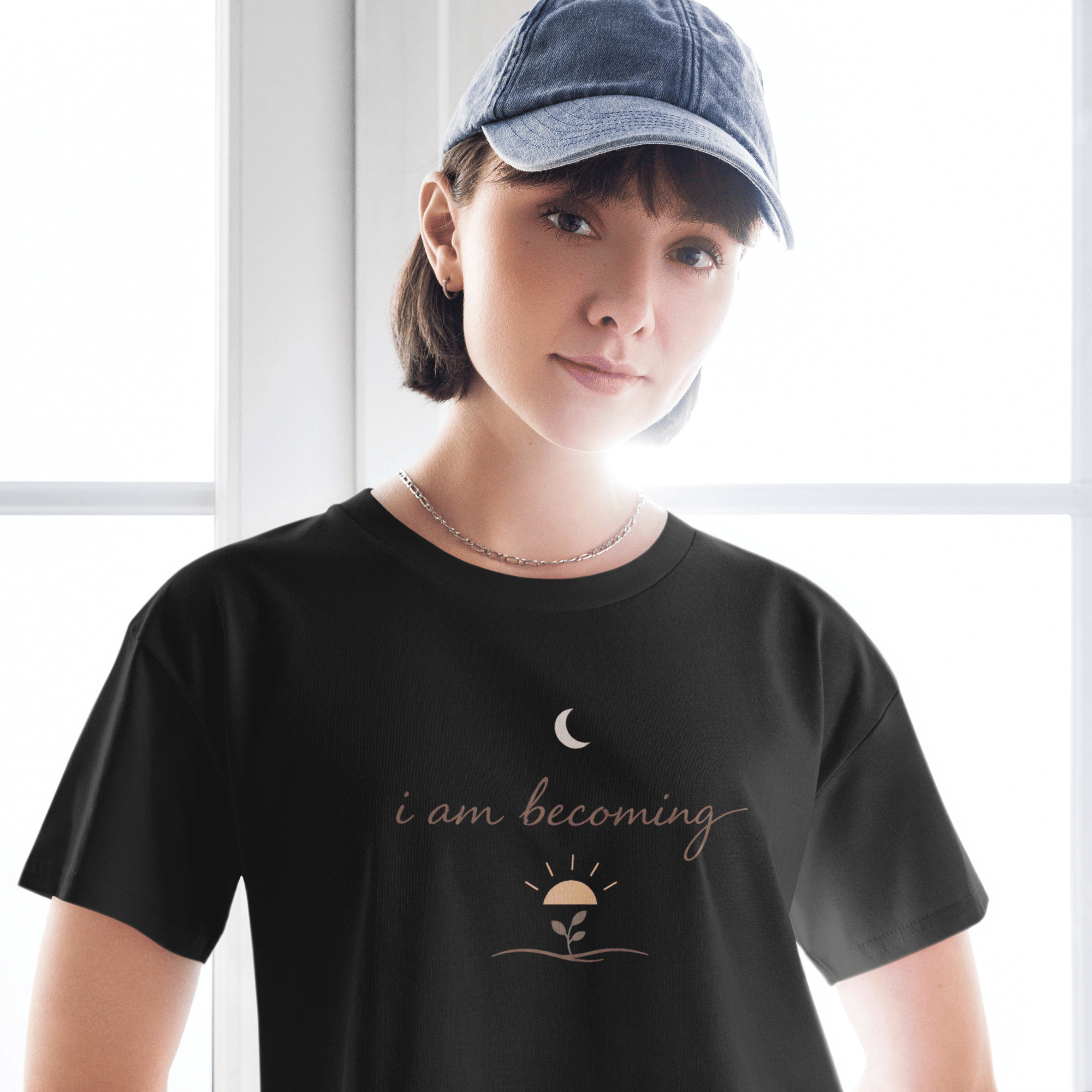 I Am Becoming - Crop Top 1 - Inspiring, Mindset