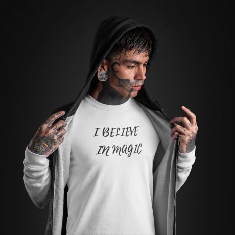 I Believe In Magic Unisex White T-shirt I Believe In Magic Unisex White T-shirt