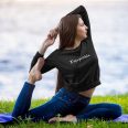 I’m Possible – Women's Black Crop Sweatshirt