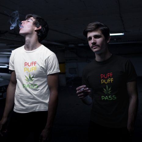 Puff Puff Pass Weed Leaf Unisex T-shirt Puff Puff Pass Weed Leaf Unisex T-shirt