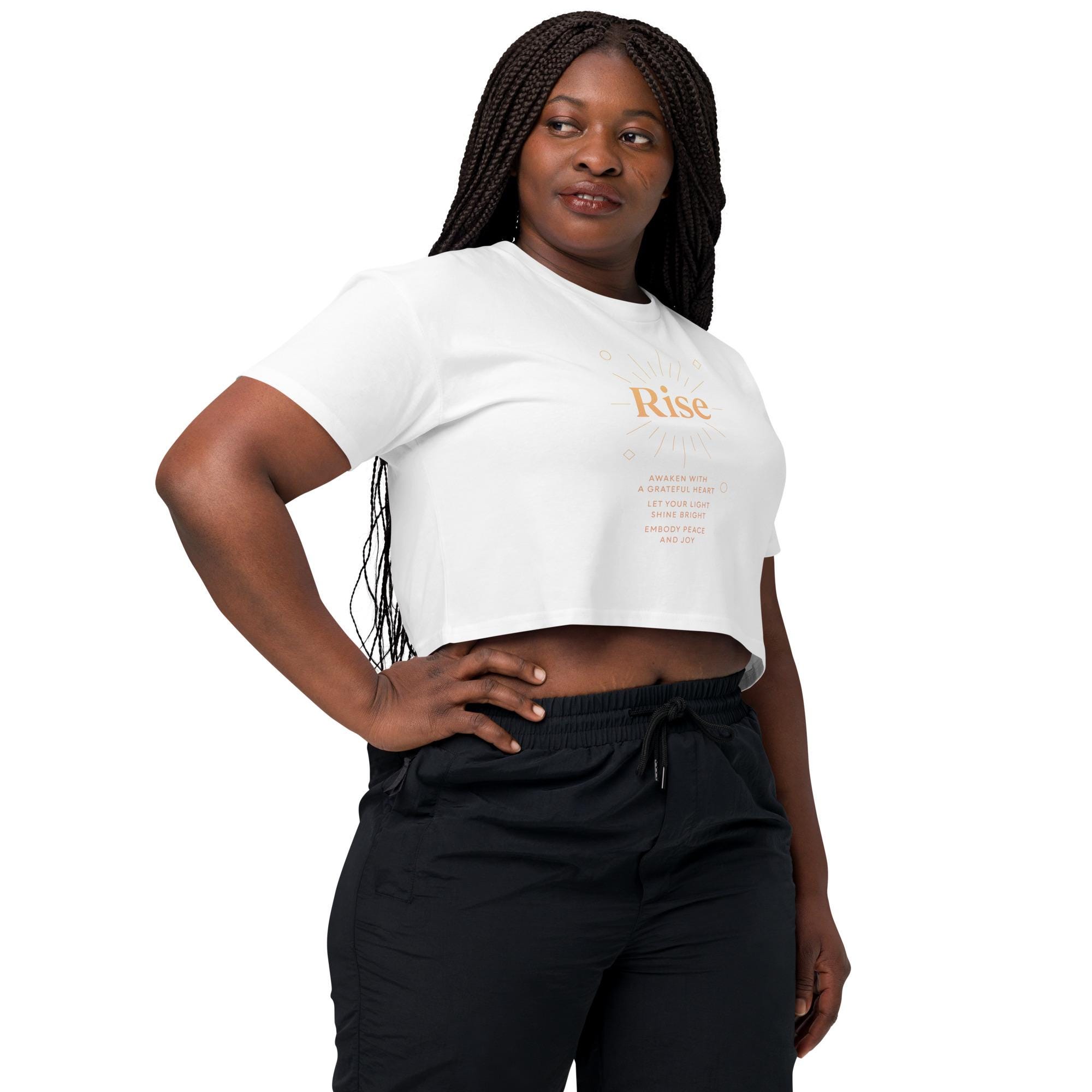 Rise Affirmations - Crop Top 1 - Inspiring, Mindset - Image 2