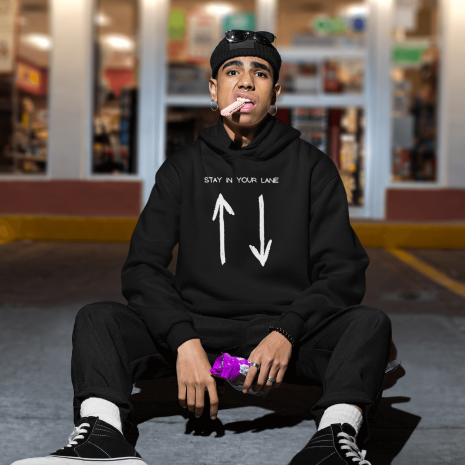 Stay In Your Lane Hoodie man Stay In Your Lane Hoodie man