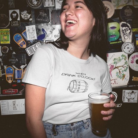 When Drink O'clock Keg- Unisex White T-shirt When Drink O'clock Keg- Unisex White T-shirt
