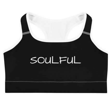 Soulful Inspirational Back Sports Bra