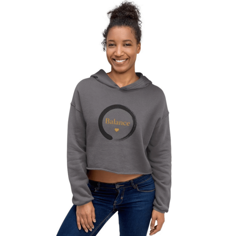 Balance – Crop Hoodie 2- Inspiring