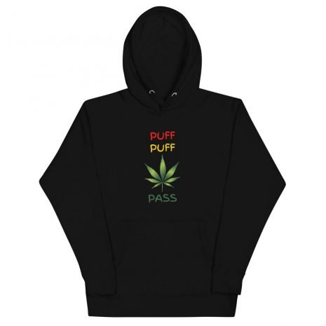 unisex-premium-hoodie-black-front-6114c416e9730.jpg Puff Puff Pass