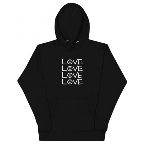 unisex-premium-hoodie-black-front-613f4f64805ee.jpg Love Love Love Love