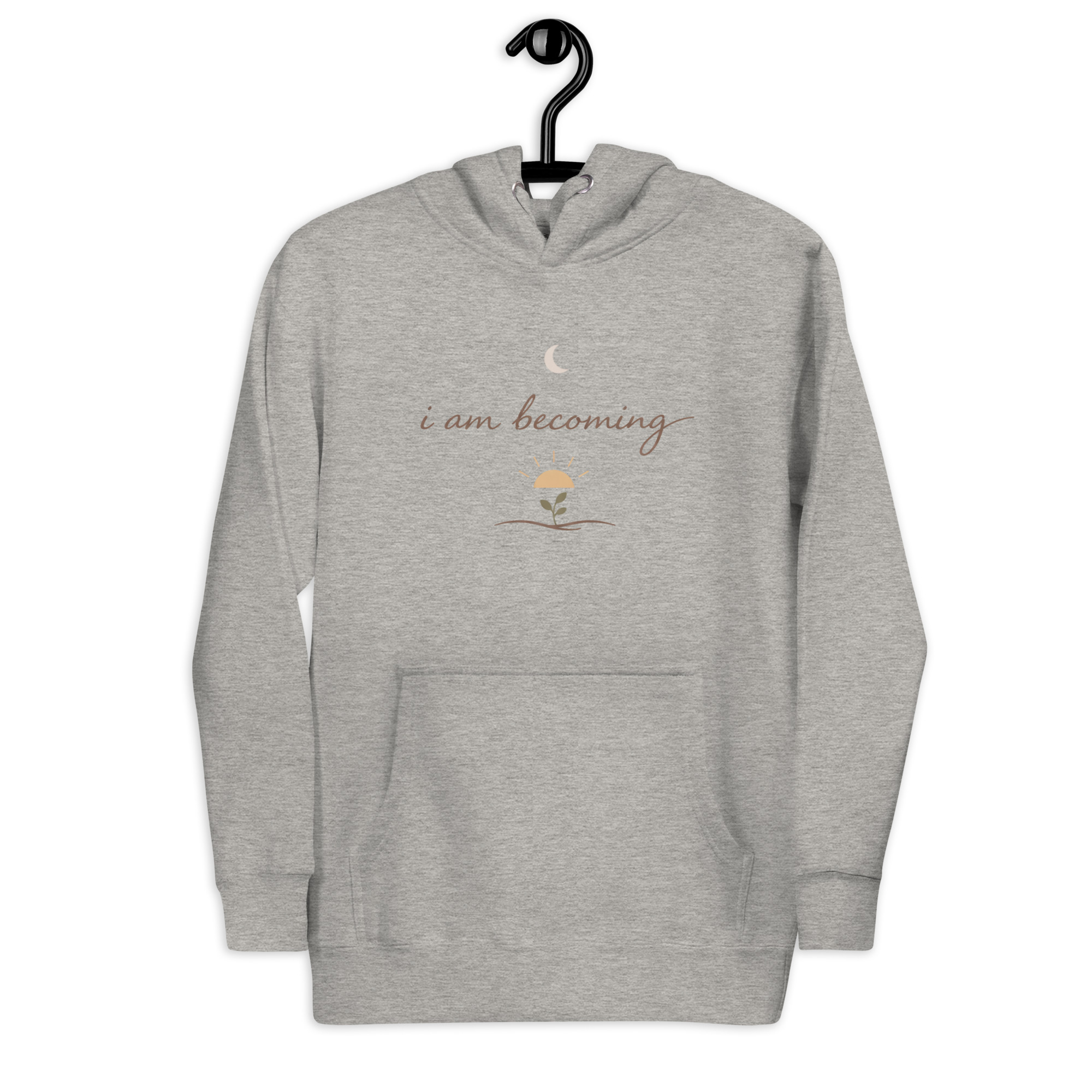 I Am Becoming - Unisex Hoodie 1 - Inspiring, Mindset - Image 5