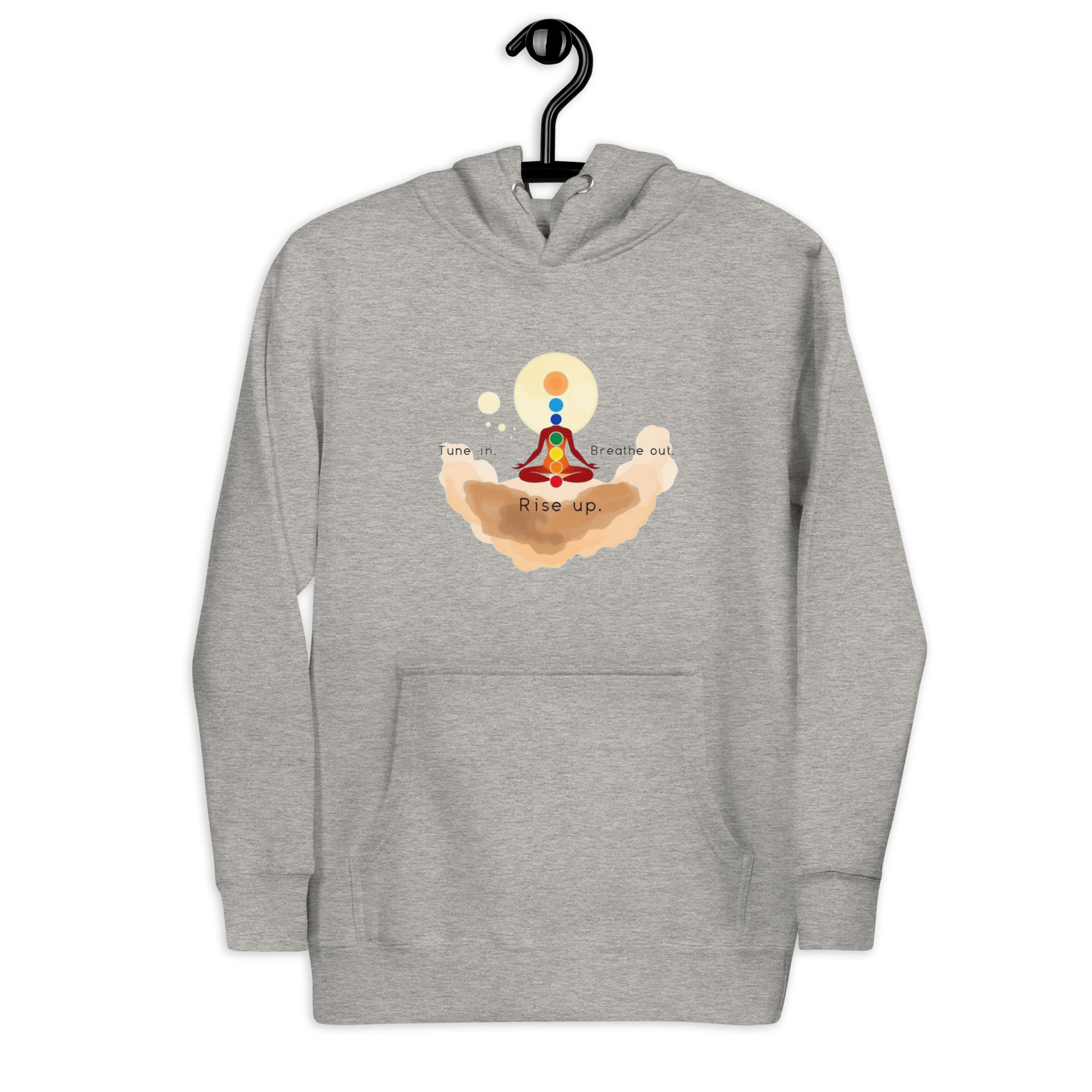 Rise Up Affirmations - Unisex Hoodie 2 - Inspiring, Mindset - Image 3