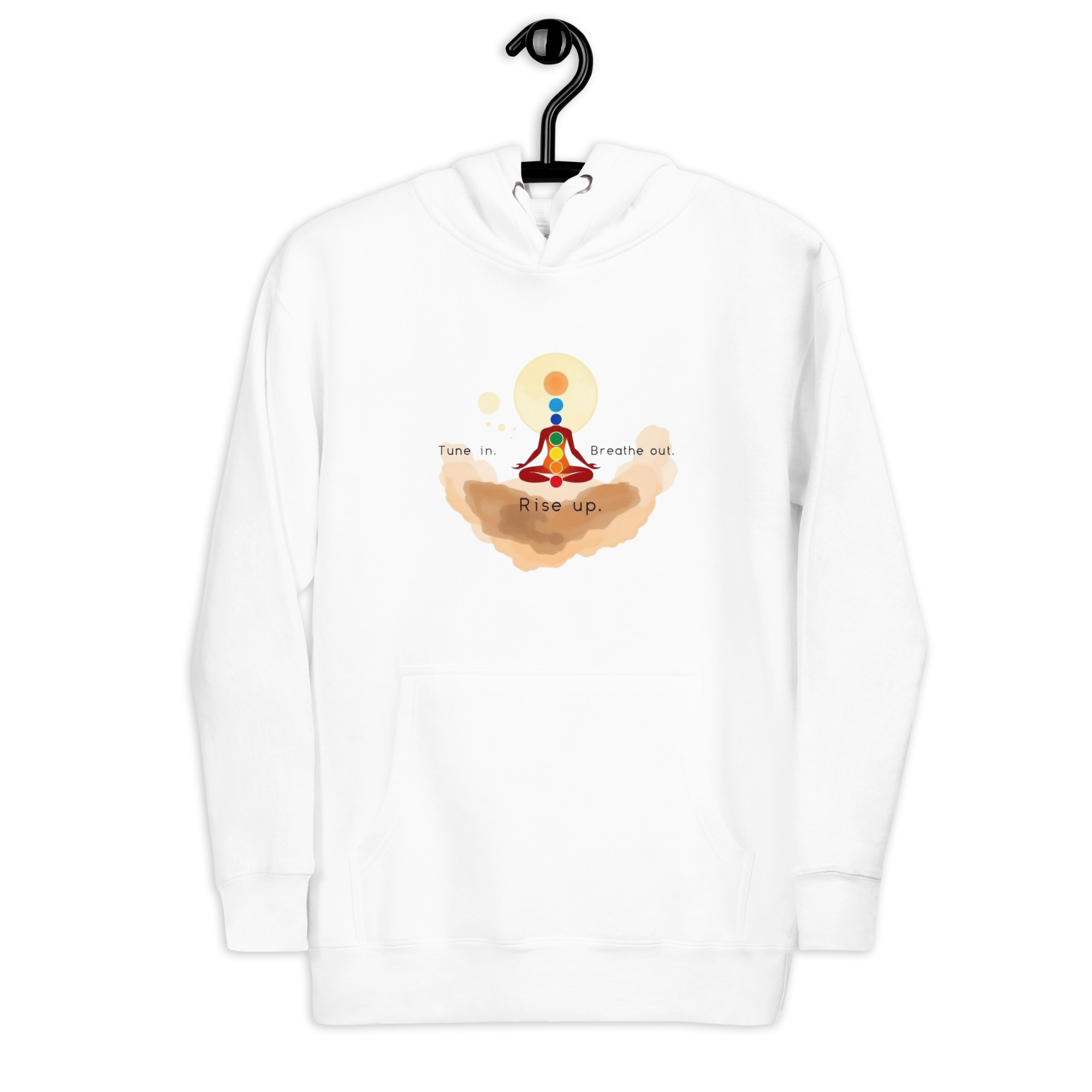 Rise Up Affirmations - Unisex Hoodie 2 - Inspiring, Mindset - Image 4