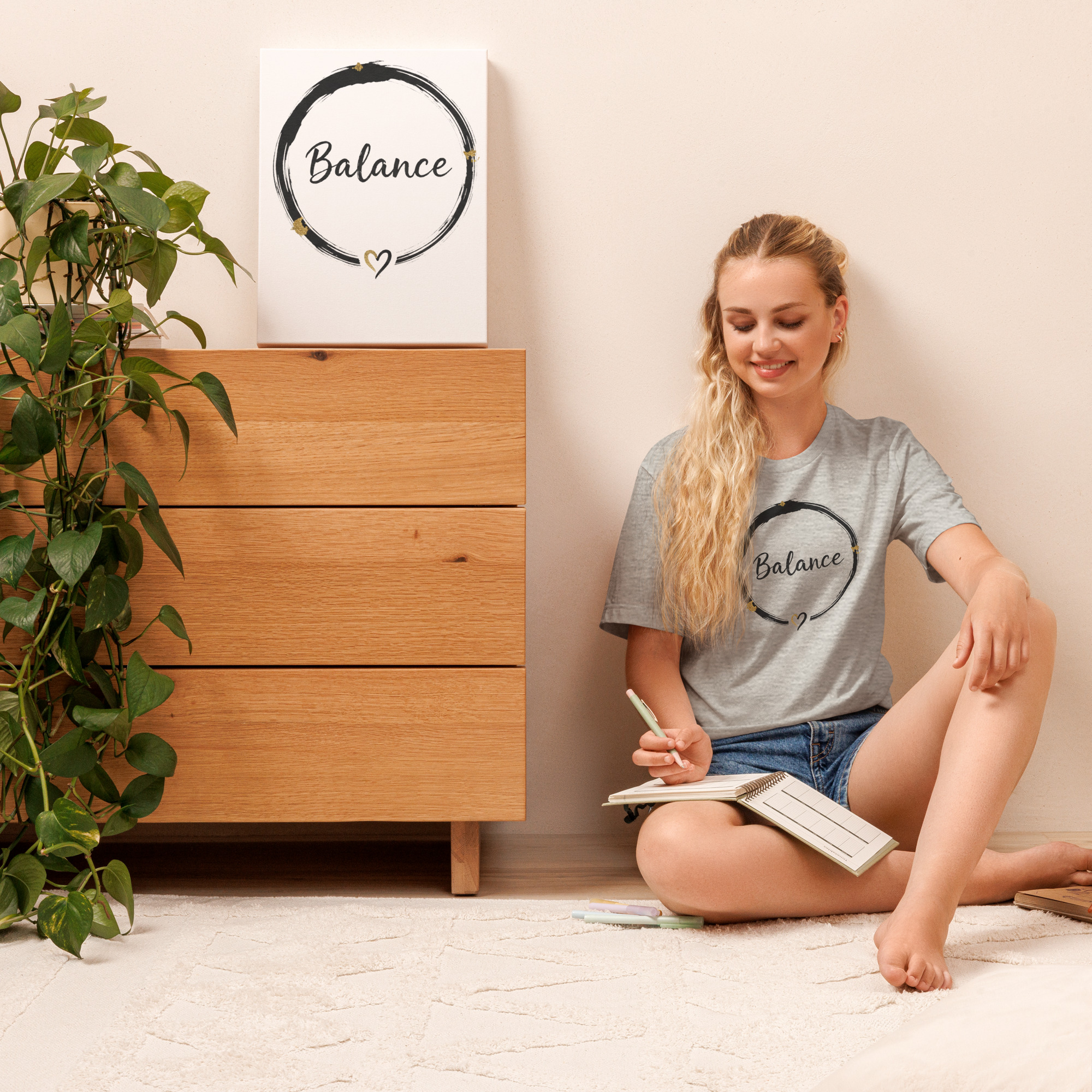 Balance – Unisex T-Shirt 1- Inspiring - Image 6