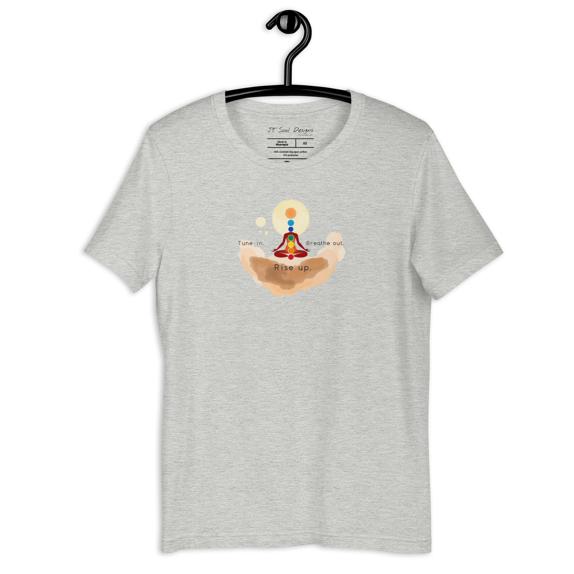 Rise Up Affirmations - Unisex Tshirt 2 - Inspiring, Mindset - Image 3