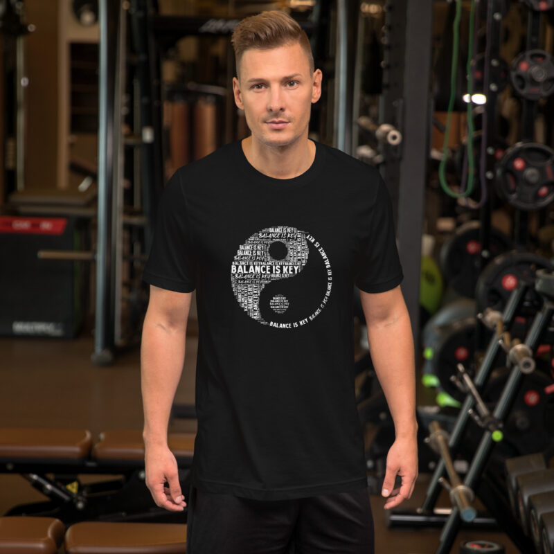 unisex t-shirt balance is key
