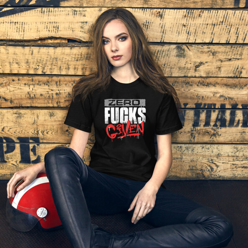 Zero fcks given - Unisex T-shirt