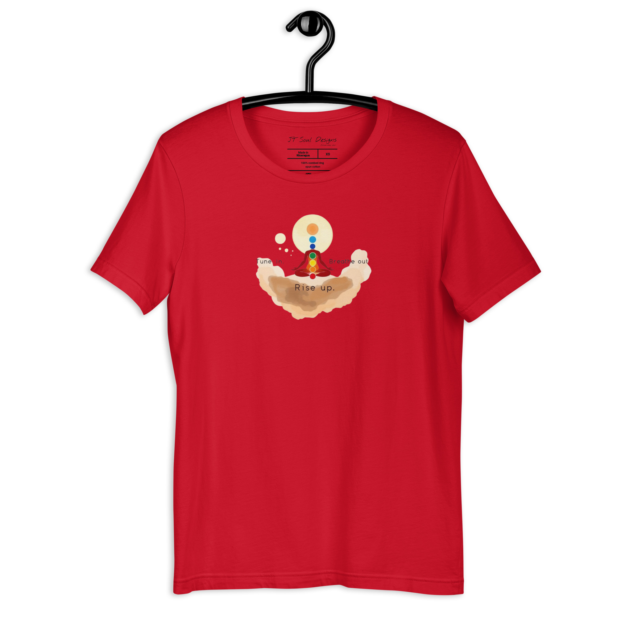 Rise Up Affirmations - Unisex Tshirt 2 - Inspiring, Mindset - Image 2