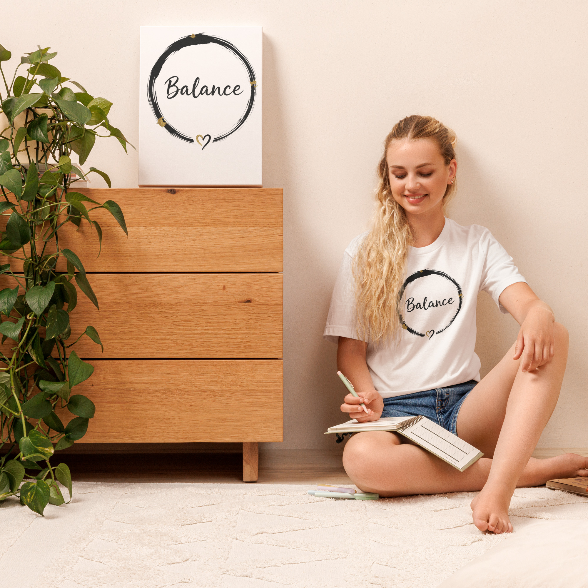 Balance – Unisex T-Shirt 1- Inspiring