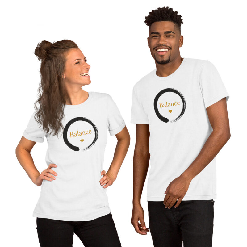Balance – Unisex t-shirt 2- Inspiring
