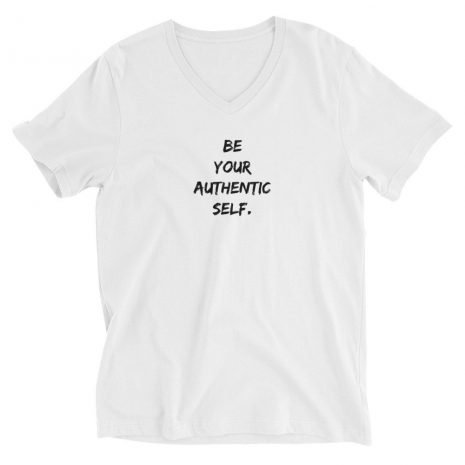 unisex-v-neck-tee-white-front-61d71169433d1.jpg Mens motivational V-Neck T-Shirt