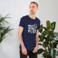 what the actual fuck (2) unisex t-shirt (navy blue)