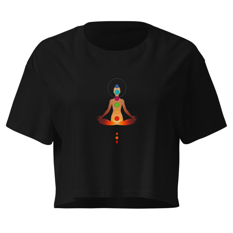 Chakra - Women’s crop top 1 - Inspiring, Mindset