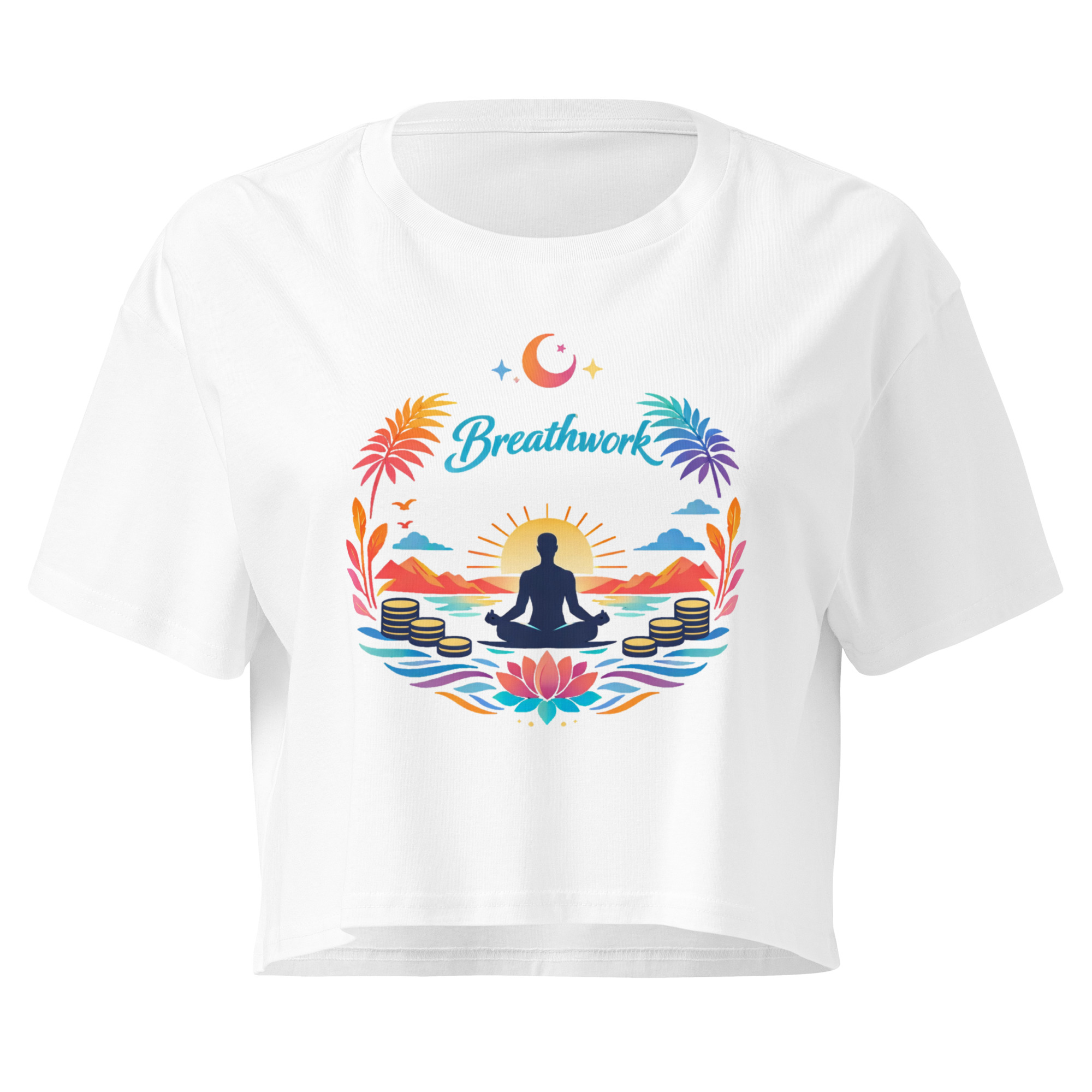 Breathwork - Women’s crop top 1 - Mindset, Inspiring - Image 3