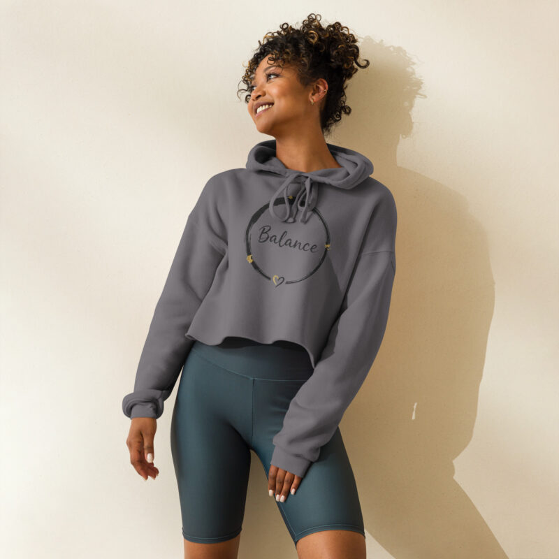 Balance – Crop Hoodie 1- Inspiring