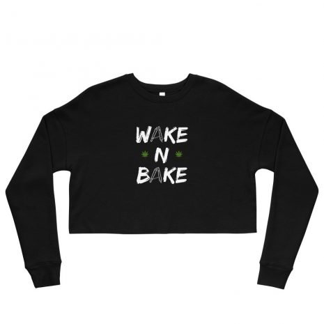 womens-cropped-sweatshirt-black-front-614394108d2e7.jpg wake and bake